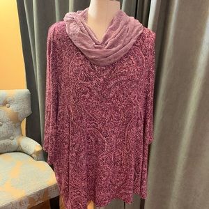 Catherine’s Knit Tunic with Scarf.